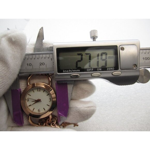 Women Charter Club Quartz WR Analog 27mm Round Watch (H489) "New Battery" - Picture 2 of 6